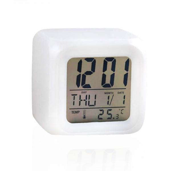 שעון עם תאריכון ומד טמפרטורה