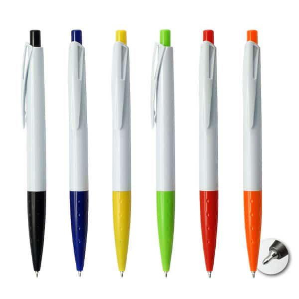 עט לבן בשילוב צבע