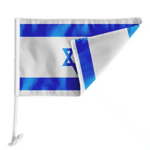 דגל ישראל לחלון הרכב