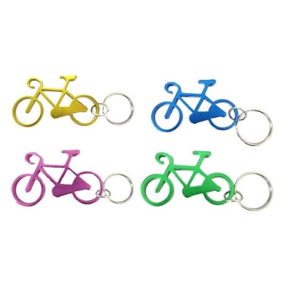 מחזיק מפתחות פותחן בצורת אופניים